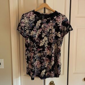 JJill fit progress shirt tail top